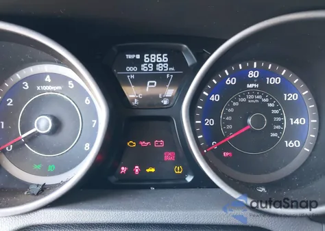 2013 Hyundai Elantra Se из США, поврежденный, VIN KMHDH6AE6DU003440